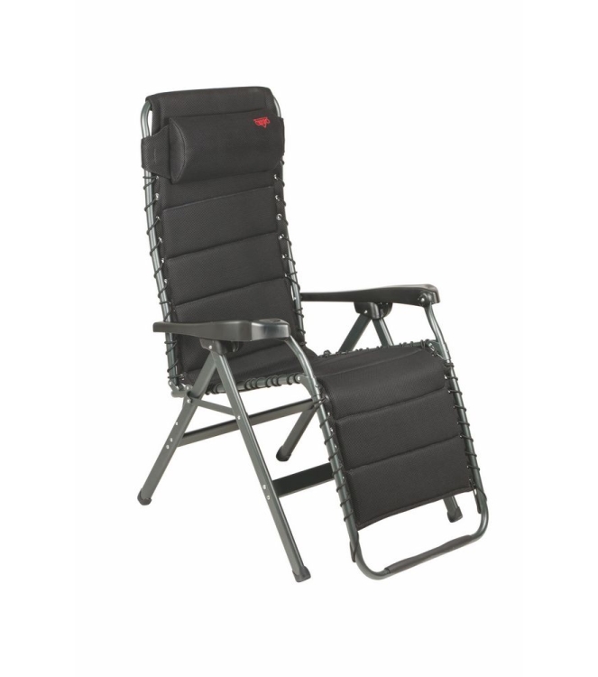 Crespo Crespo Relaxstoel AP-232/80 Air Deluxe 80 zwart 1104922 80 Zwart Crespo meubilair 1104922 licht grijs bij Leerentveldvrijetijd.nl