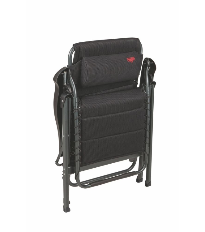 Crespo Crespo Relaxstoel AP-232/80 Air Deluxe 80 zwart 1104922 80 Zwart Crespo meubilair 1104922 licht grijs bij Leerentveldvrijetijd.nl