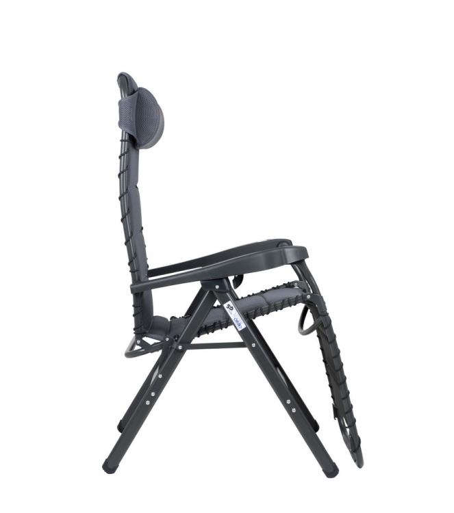 Crespo Crespo Relaxstoel AP-232/86 Air deluxe grijs 1104936 grijs Crespo meubilair 1104936 lichtblauw bij Leerentveldvrijetijd.nl