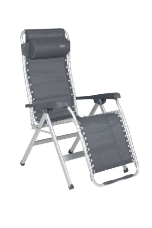 Crespo Crespo Relaxstoel m/k AL-232/40 donkergrijs Crespo Crespo Relaxstoel m/k AL-232/40 donkergrijs