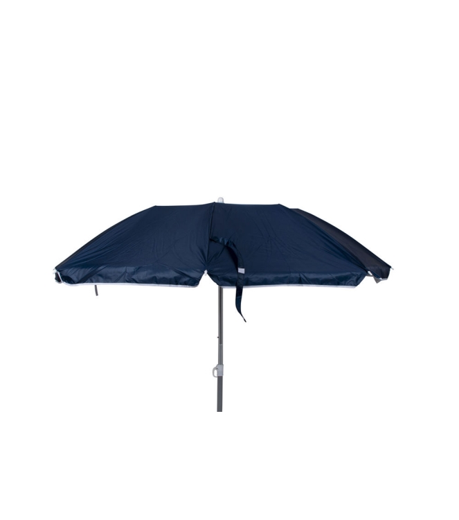 Bo-Camp Bo-Camp Parasol compact 3-dlg 160cm blauw 7267272 blauw Bo-Camp meubilair 7267272 antraciet bij Leerentveldvrijetijd.nl