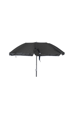 Bo-Camp Bo-Camp Parasol compact 3-dlg 160cm Grey Bo-Camp Bo-Camp Parasol compact 3-dlg 160cm Grey