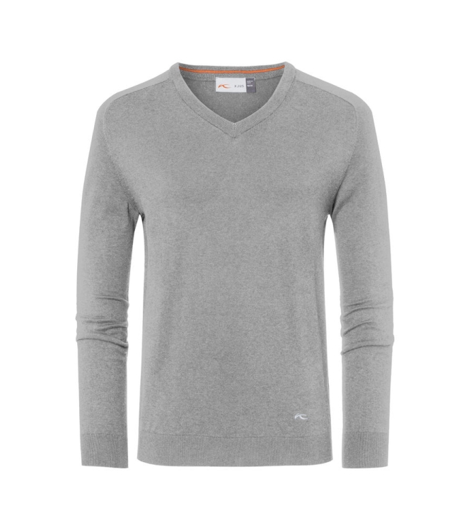 Kjus fleeces en truien MG35-I02.16700 lichtblauw bij Leerentveldvrijetijd.nl