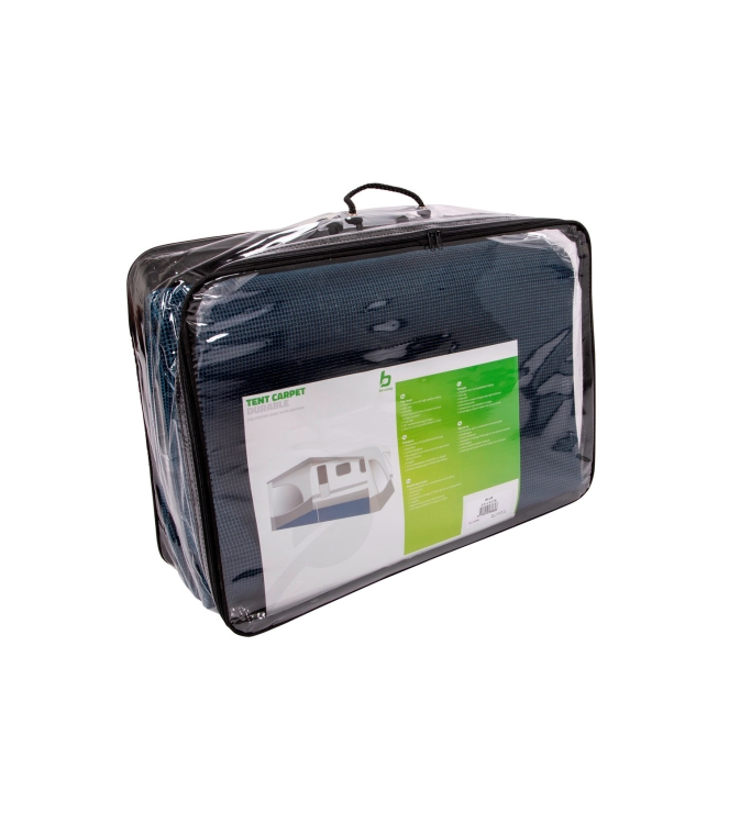 Bo-Camp Bo-Camp Tenttapijt 2,5 x 6,0 meter Blauw  4218060  Bo-Camp tenten 4218060 antraciet bij Leerentveldvrijetijd.nl