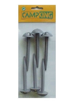 campking campking zak 6 grondzeilpen kunststof 10c  campking campking zak 6 grondzeilpen kunststof 10c