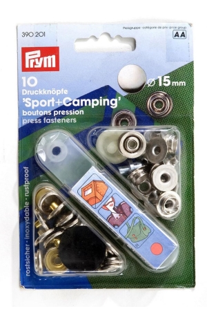 Prym Prym Drukknopen + Mont. 10 stuks Prym Prym Drukknopen + Mont. 10 stuks