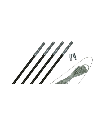 Eurotrail Eurotrail Fiberglas stokset 400-450cm 9,5 Eurotrail Eurotrail Fiberglas stokset 400-450cm 9,5