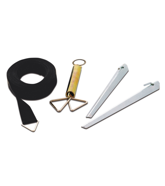 Bo-Camp Bo-Camp Stormband set 13m + 2 haringen  4163751  Bo-Camp tenten 4163751 ecru bij Leerentveldvrijetijd.nl