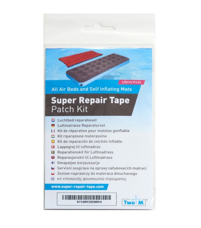 Bo-Camp Bo-Camp Super Repair Tape patch kit  5714030  Bo-Camp tenten 5714030 ecru bij Leerentveldvrijetijd.nl