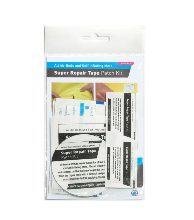 Bo-Camp Bo-Camp Super Repair Tape patch kit  5714030  Bo-Camp tenten 5714030 ecru bij Leerentveldvrijetijd.nl