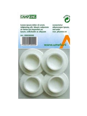 campking campking zak 4 tentstokvoet 28/48 mm. kun