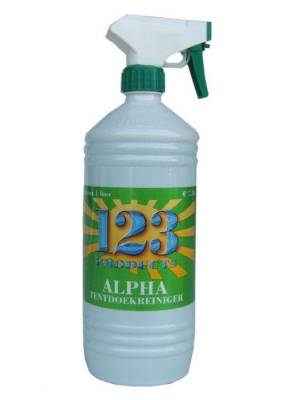 123 123 Alpha 1 liter Tentdoekreiniger