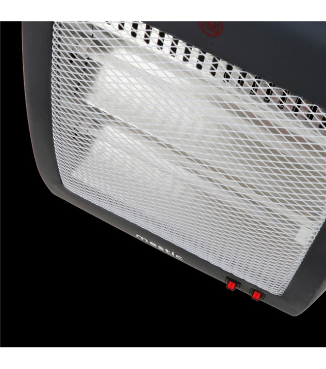 Mestic Mestic Quartz Kachel MQK-200 400-800w  1503010  Mestic electra 1503010 ecru bij Leerentveldvrijetijd.nl