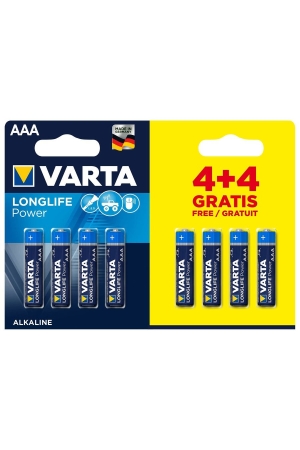 Varta Varta Longlife Power AAA 6+2  Varta Varta Longlife Power AAA 6+2