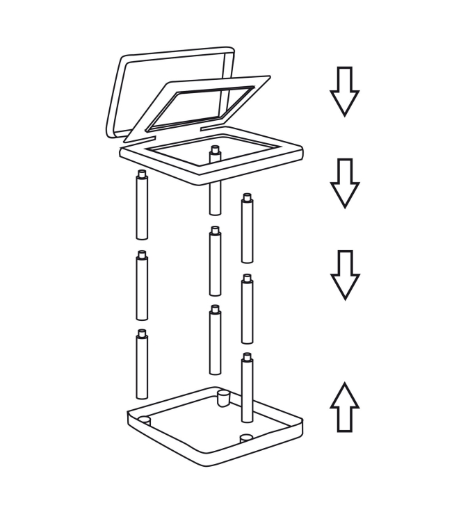 Bo-Camp caravan 6395724 licht grijs bij Leerentveldvrijetijd.nl