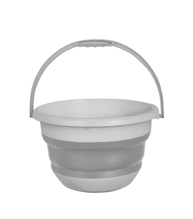 Brunner Brunner Vinis Opvouwb.Emmer 14L (3Kl)  1176330  Brunner caravan 1176330 ecru bij Leerentveldvrijetijd.nl