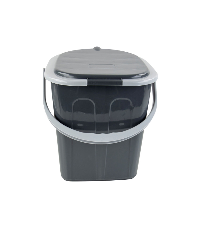 Bo-Camp Bo-Camp Draagbaar Toilet vierkant  5502820  Bo-Camp caravan 5502820 ecru bij Leerentveldvrijetijd.nl