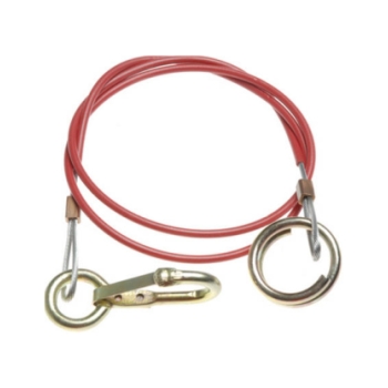 Gimeg Breekkabel met ring 100 cm