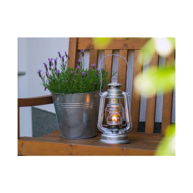 feuerhand Stormlamp 276 olielamp Zink FH 276-ZI