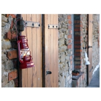 feuerhand Stormlamp 276 olielamp Robijn Rood FH 276-RD