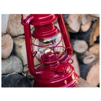 feuerhand Stormlamp 276 olielamp Robijn Rood FH 276-RD