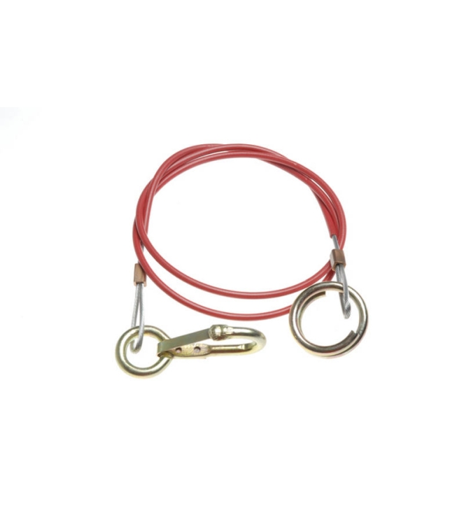 Gimeg Gimeg Breekkabel met ring 100 cm  7214100  Gimeg caravan 7214100 ecru bij Leerentveldvrijetijd.nl