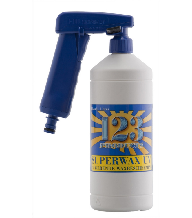 123 123 Superwax UV + Spray  57093612-UVL  123 caravan 57093612-UVL ecru bij Leerentveldvrijetijd.nl