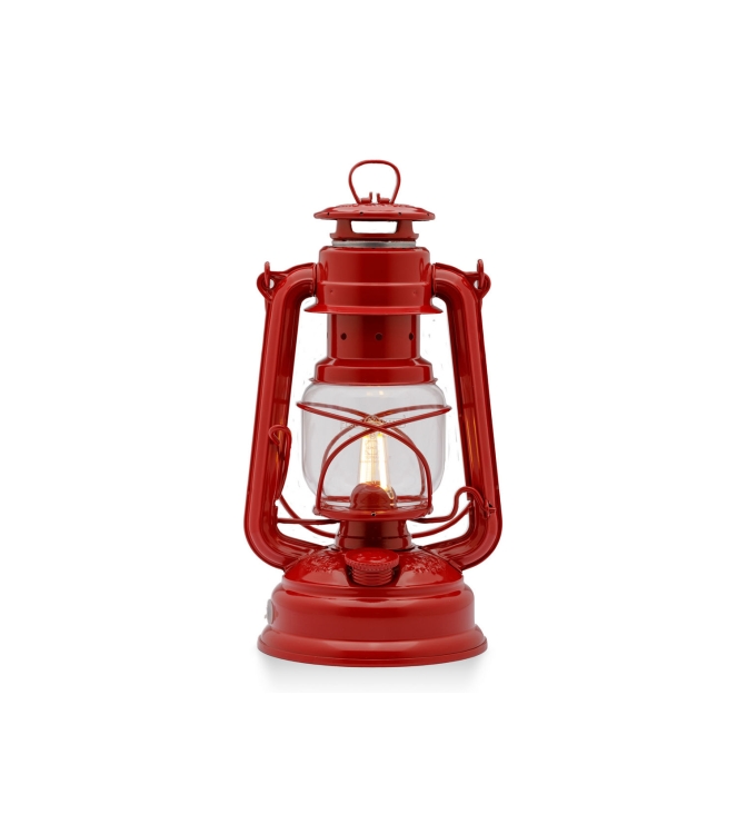 Feuerhand Feuerhand Stormlamp 276 Led robijn rood FH 276-LED-RD Robijn Rood Feuerhand caravan FH 276-LED-RD geel bij Leerentveldvrijetijd.nl