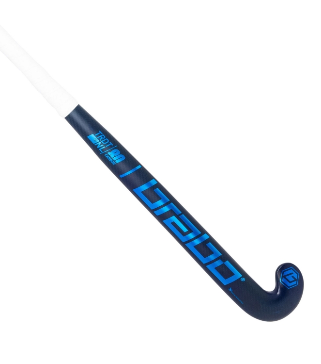 Brabo Brabo Traditional Carbon 80 DF blue 31531236000 Blue Brabo hockeysticks 31531236000 antraciet bij Leerentveldvrijetijd.nl