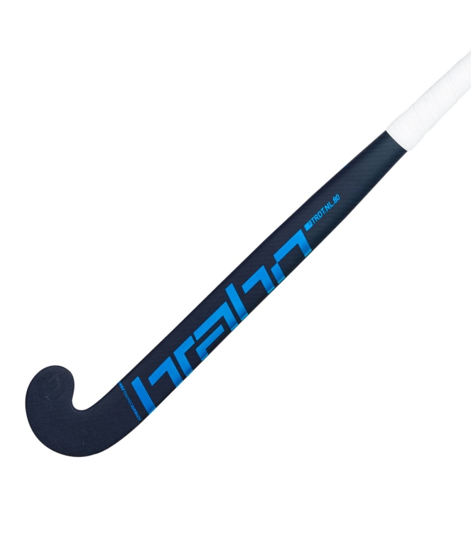 Brabo Brabo Traditional Carbon 80 DF blue 31531236000 Blue Brabo hockeysticks 31531236000 antraciet bij Leerentveldvrijetijd.nl