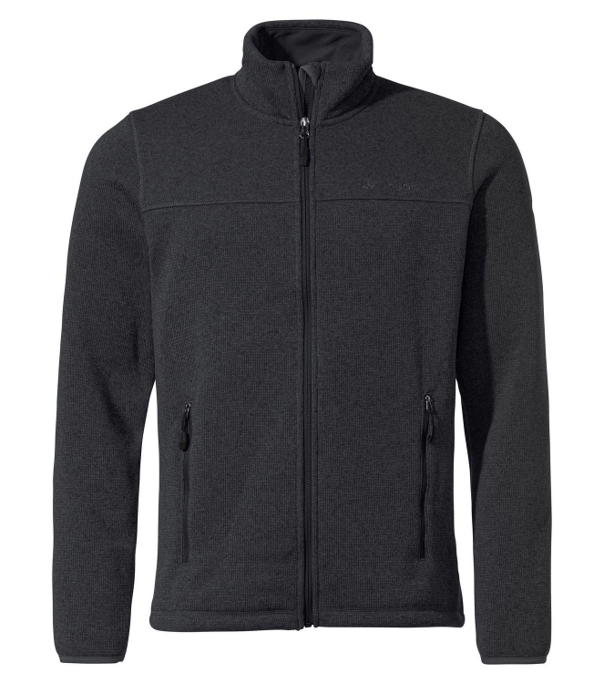Vaude Vaude Men\'s Rienza Jacket III black 42934 010 black Vaude fleeces en truien 42934 010 licht grijs bij Leerentveldvrijetijd.nl