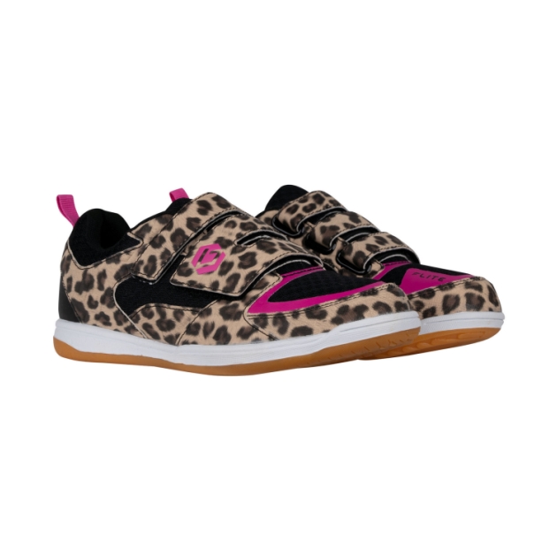 Brabo BF1022B  Indoor Shoe Velcro Leopard 31621022020