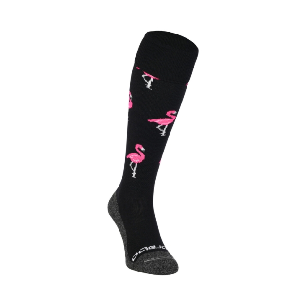 Brabo BC8460A Socks Flamingo Black/Pink 318.08460.020