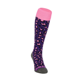 Brabo BC8450C Socks Cheetah Purple