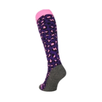Brabo BC8450C Socks Cheetah Purple 318.08450.030