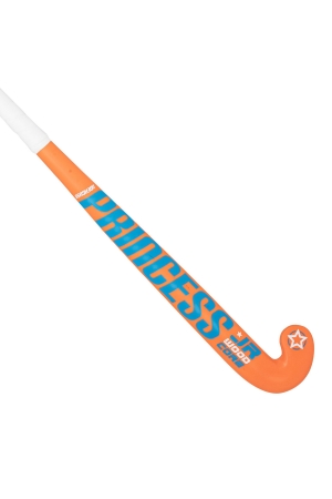 Princess Princess Woodcore Junior Hockeystick Bk/Bl/Or Princess Princess Woodcore Junior Hockeystick Bk/Bl/Or