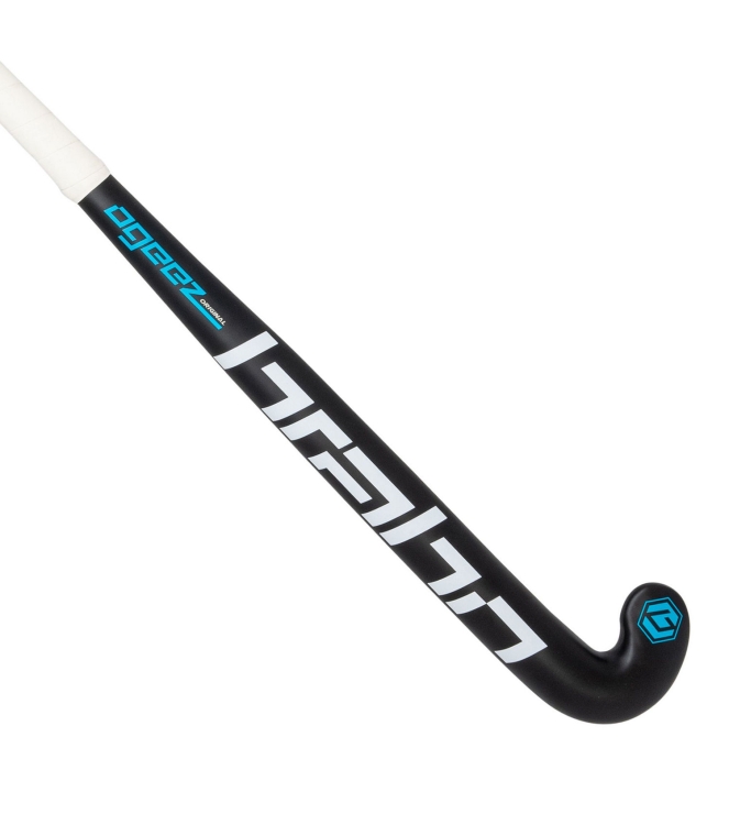 Brabo Brabo O\'Geez Original black/white 31535310030 Black/White Brabo hockeysticks 31535310030 licht grijs bij Leerentveldvrijetijd.nl
