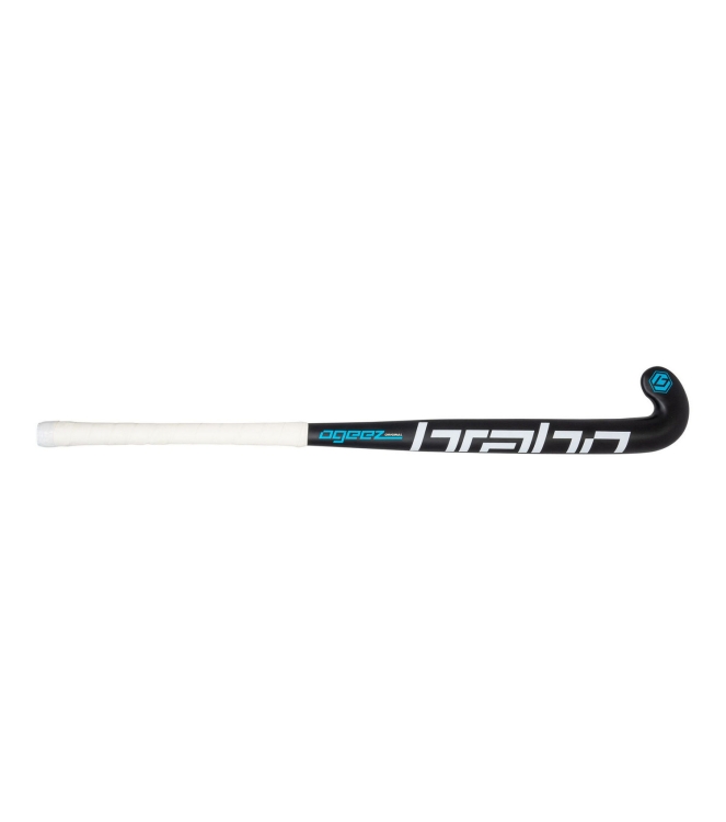 Brabo Brabo O\'Geez Original black/white 31535310030 Black/White Brabo hockeysticks 31535310030 licht grijs bij Leerentveldvrijetijd.nl