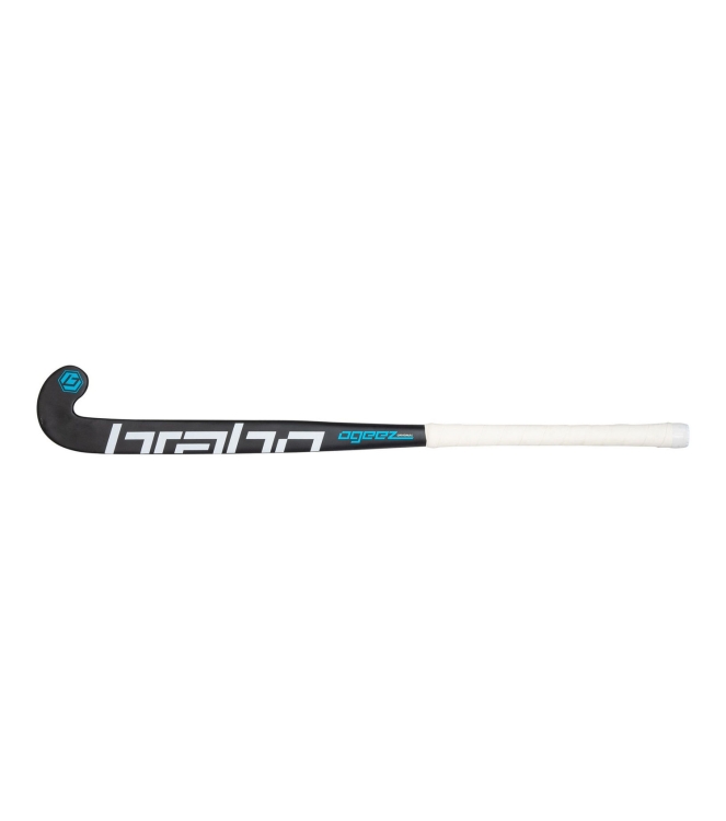 Brabo Brabo O\'Geez Original black/white 31535310030 Black/White Brabo hockeysticks 31535310030 licht grijs bij Leerentveldvrijetijd.nl