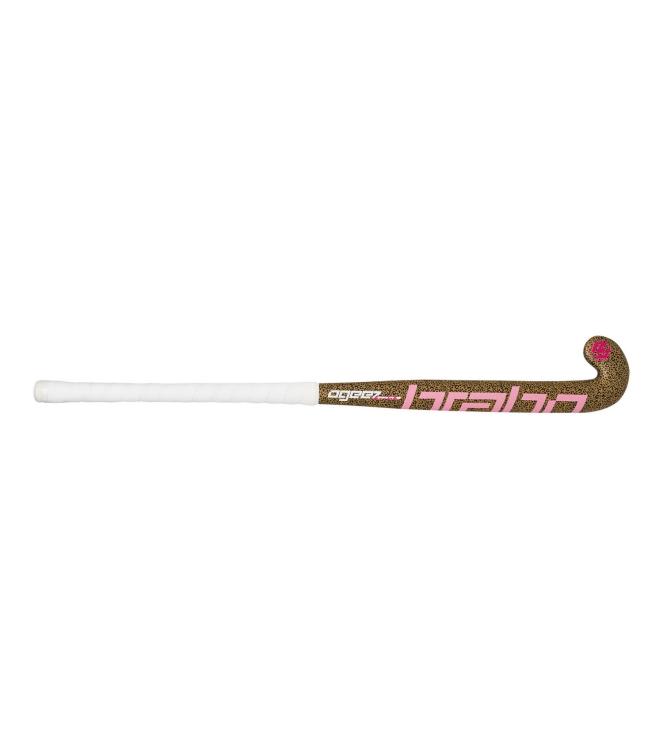 Brabo Brabo O\'Geez cheetah pink 31535330030 Cheetah Pink Brabo hockeysticks 31535330030 ivoor bij Leerentveldvrijetijd.nl