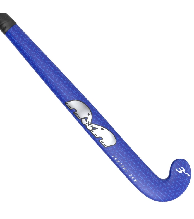 TK Hockey TK Hockey TK 3 Junior Control Bow Indoor blue/silver 222700 Blue/Silver TK Hockey hockeysticks 222700 antraciet bij Leerentveldvrijetijd.nl