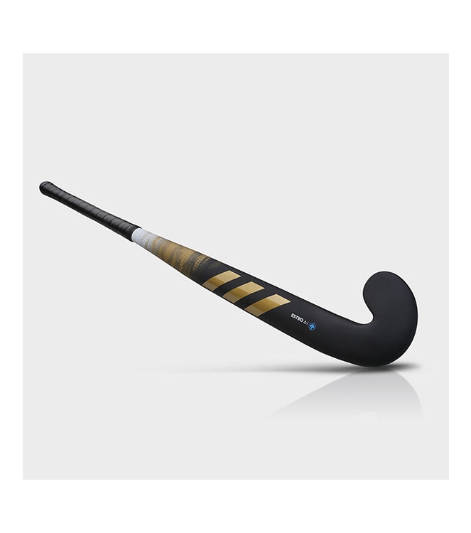 Adidas Adidas ESTRO WOOD .6 i 23/24 black/ gold BJ0047 JR Black/ Gold Adidas hockeysticks BJ0047 JR licht grijs bij Leerentveldvrijetijd.nl