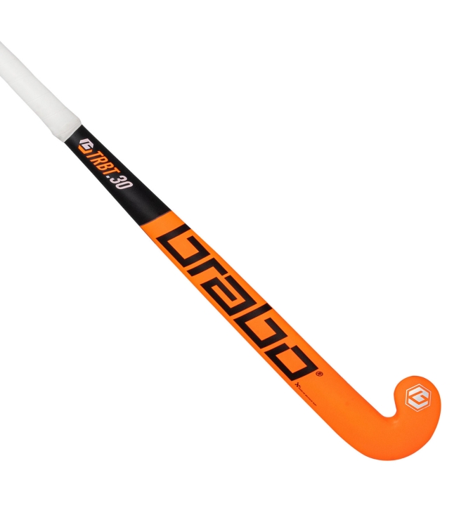 Brabo Brabo IT-30 JR Neon Orange/Black 31536640000 Brabo hockeysticks 31536640000 ecru bij Leerentveldvrijetijd.nl