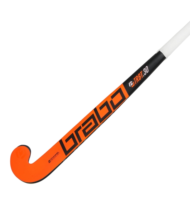 Brabo Brabo IT-30 JR Neon Orange/Black 31536640000 Brabo hockeysticks 31536640000 ecru bij Leerentveldvrijetijd.nl