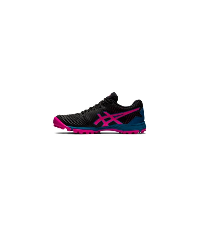 Asics Asics Field Ultimate FF hockeyschoenen black/pink rave 1112A018 011 Black/Pink Rave Asics hockeyschoenen 1112A018 011 ivoor bij Leerentveldvrijetijd.nl