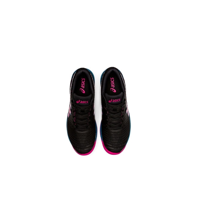 Asics Asics Field Ultimate FF hockeyschoenen black/pink rave 1112A018 011 Black/Pink Rave Asics hockeyschoenen 1112A018 011 ivoor bij Leerentveldvrijetijd.nl