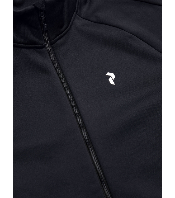 Peak Performance Peak Performance M Rider Zip Jacket black G79436050 Black Peak Performance fleeces en truien G79436050 licht grijs bij Leerentveldvrijetijd.nl