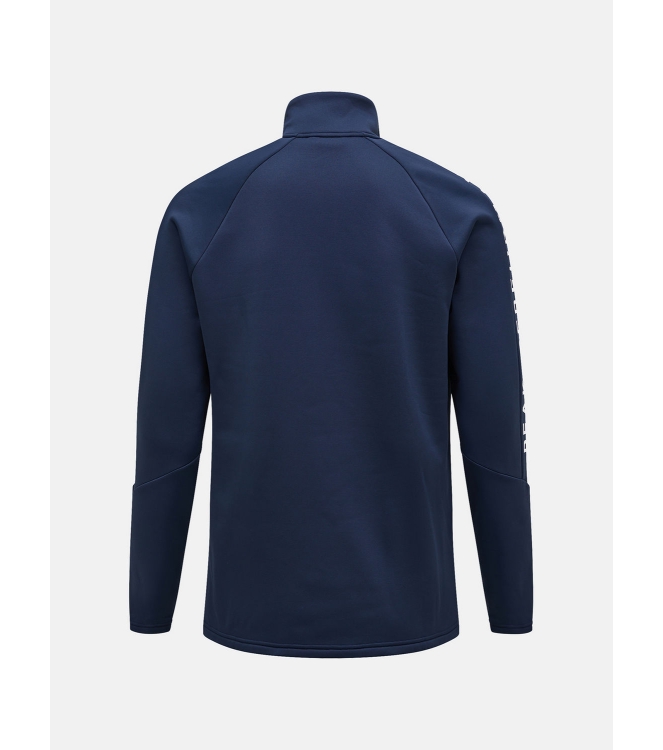Peak Performance Peak Performance M Rider Zip Jacket blue shadow G79436020 Blue Shadow Peak Performance fleeces en truien G79436020 antraciet bij Leerentveldvrijetijd.nl