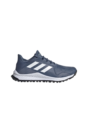 Adidas Adidas Hockey Youngstar hockeyschoenen wondersteel blue/white/grey Adidas Adidas Hockey Youngstar hockeyschoenen wondersteel blue/white/grey