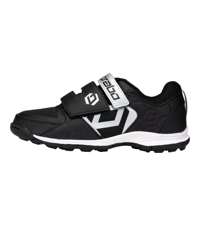 Brabo Brabo BF1013A  Shoe Velcro black/silver 31631013020 Black/Silver Brabo hockeyschoenen 31631013020 licht grijs bij Leerentveldvrijetijd.nl